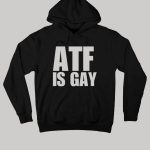 Recreation – ATF Is Gay Black Pullover Hoodie